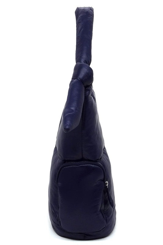 Soft Puffy Shoulder Bag Hobo - Tigbul's Variety Fashion Shop