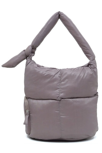 Soft Puffy Shoulder Bag Hobo - Tigbul's Variety Fashion Shop