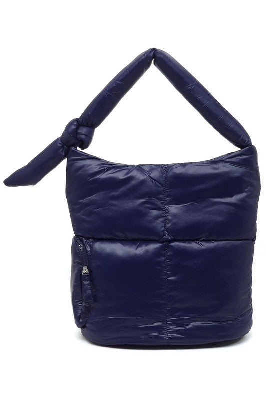 Soft Puffy Shoulder Bag Hobo - Tigbul's Variety Fashion Shop