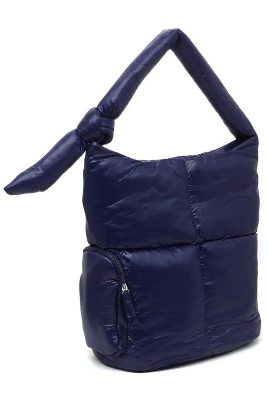 Soft Puffy Shoulder Bag Hobo - Tigbul's Variety Fashion Shop