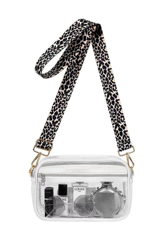 Kendall Leopard Stadium Camera Crossbody - Tigbul's Variety Fashion Shop