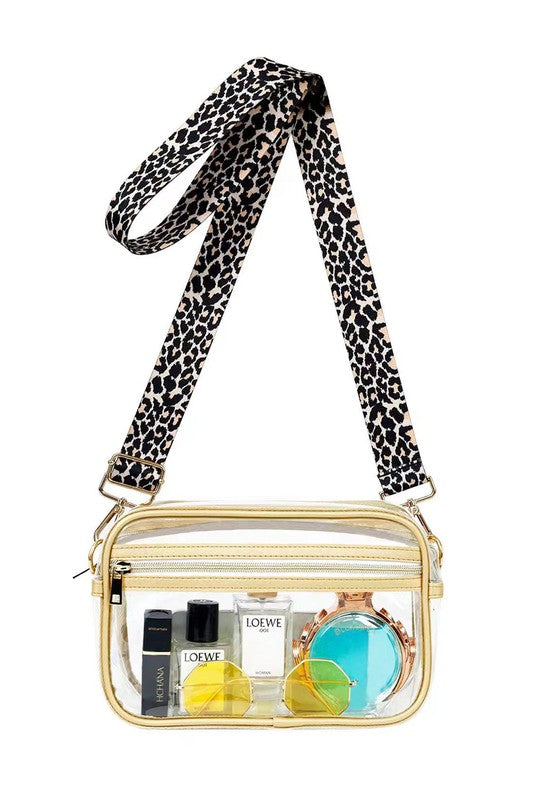 Kendall Leopard Stadium Camera Crossbody - Tigbul's Variety Fashion Shop