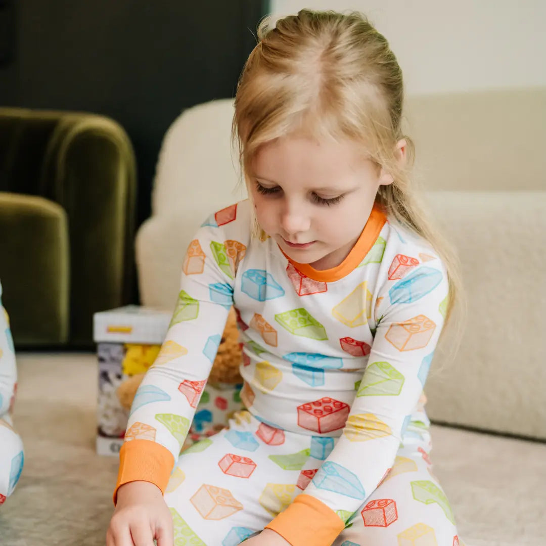 Girls' Building Dreams Pajamas - Tigbul's Variety Fashion Shop