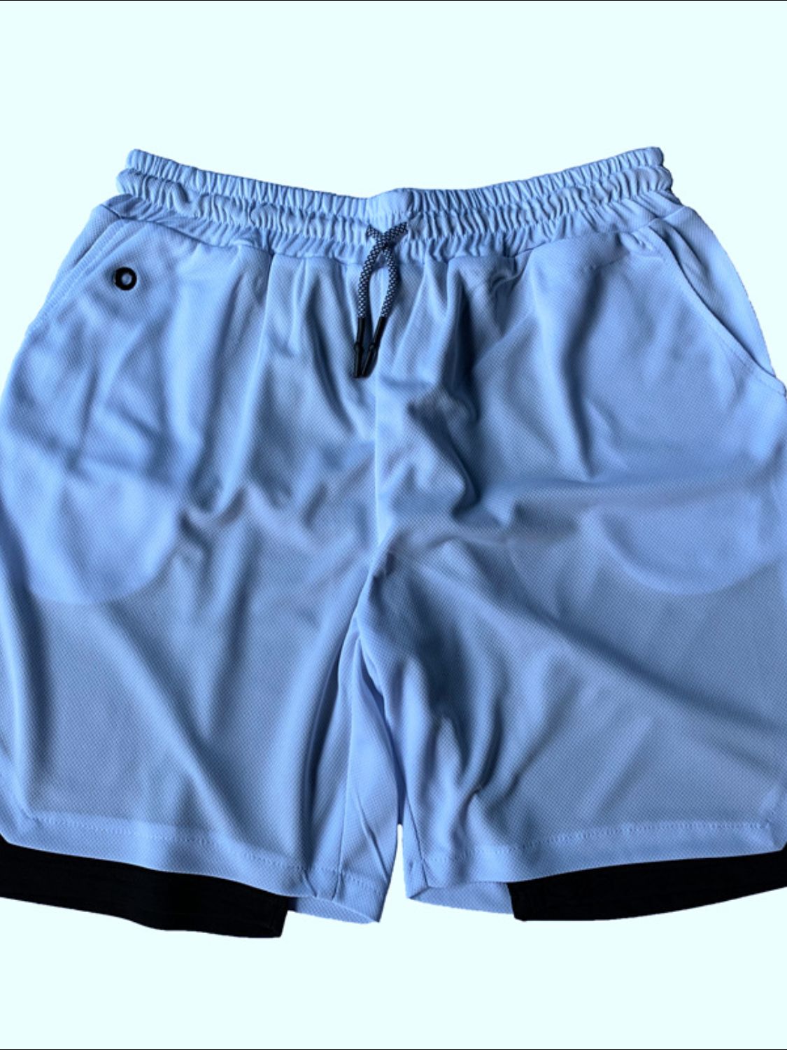 Men's Plus Size Drawstring Active Shorts with Pockets - Tigbul's Variety Fashion Shop