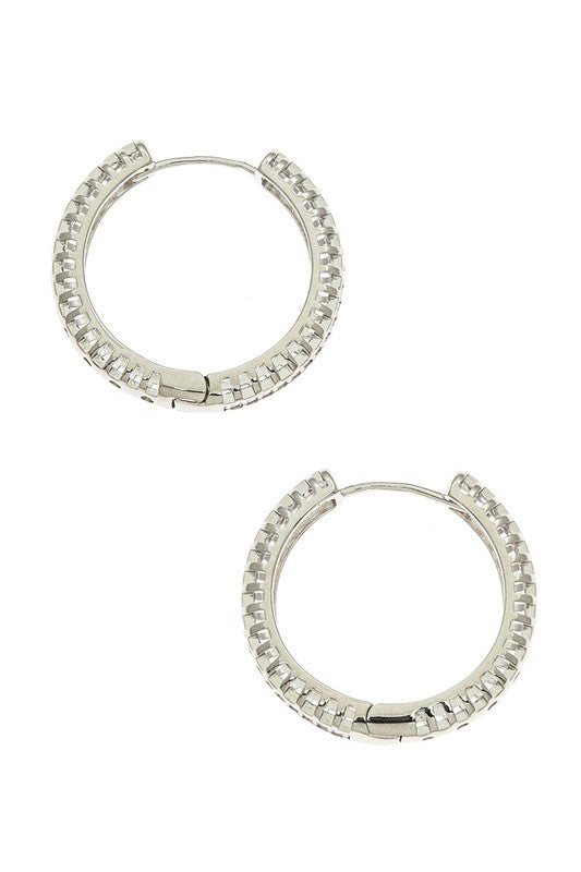 Cubic Zirconia Iconic Earrings - Tigbul's Variety Fashion Shop