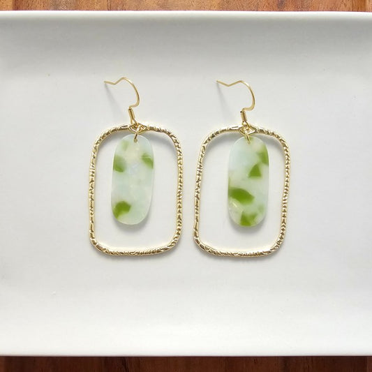 Madison Earrings - Pear Opal - Tigbul's Variety Fashion Shop
