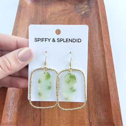 Madison Earrings - Pear Opal - Tigbul's Variety Fashion Shop