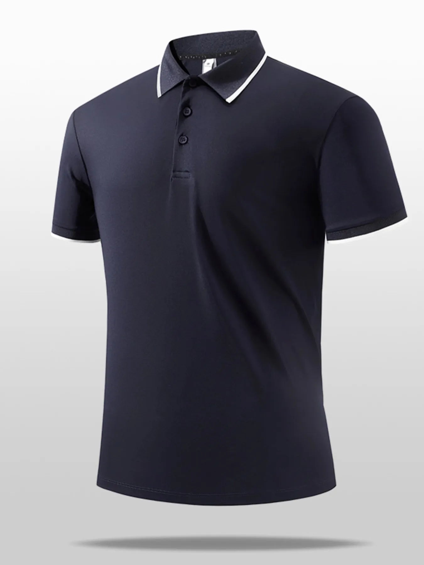 Men's Button Detail Short Sleeve Polo Shirt Size M up to 5XL - Tigbul's Variety Fashion Shop