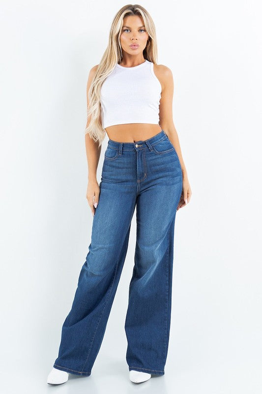 Camila Wide Leg Jean - Tigbul's Variety Fashion Shop