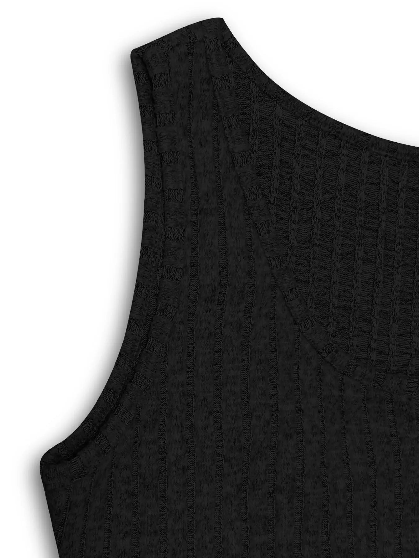 Ribbed Button Front Dress and Cardigan Sweater Set - Tigbul's Variety Fashion Shop