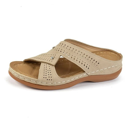 Open Toe Wedge Sandals - Tigbul's Variety Fashion Shop