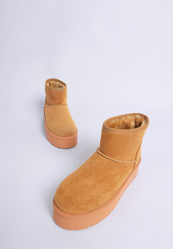Derta Soft Microfiber Snow Boots - Tigbul's Variety Fashion Shop