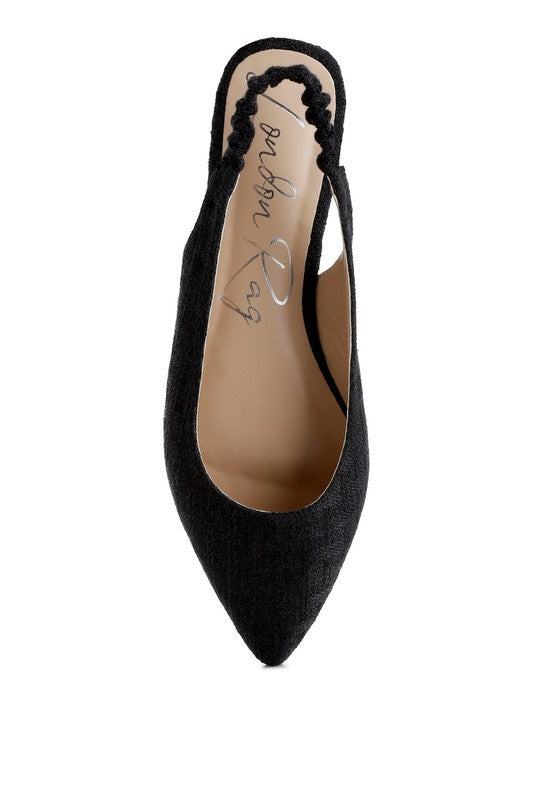 AMIRAH Slingback Ballet Flats - Tigbul's Variety Fashion Shop