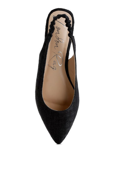 AMIRAH Slingback Ballet Flats - Tigbul's Variety Fashion Shop