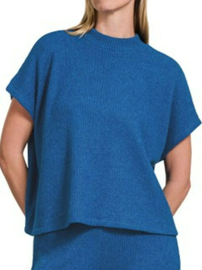 Zenana Sweater Boxy Top & Long Pants Set - Tigbul's Variety Fashion Shop