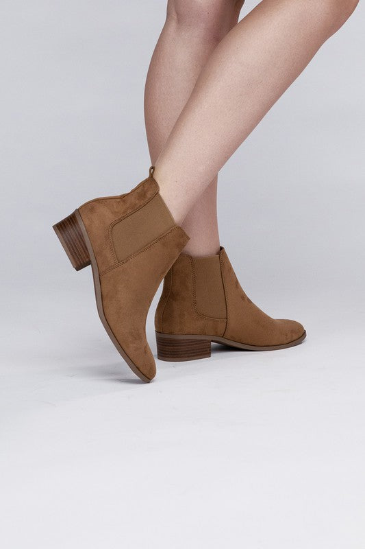 Teapot Ankle Booties - Tigbuls Variety Fashion