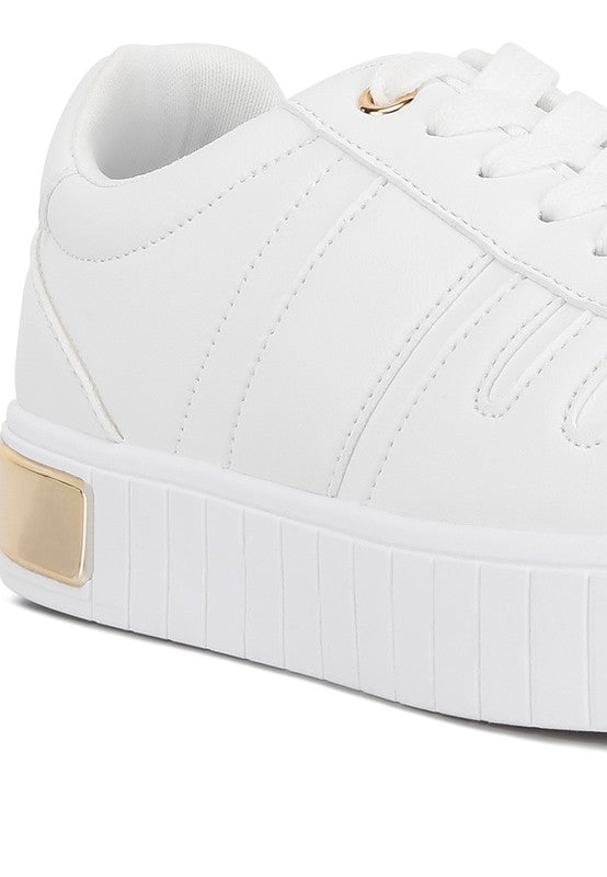 Welsh Panelling Detail Sneakers - Tigbuls Variety Fashion