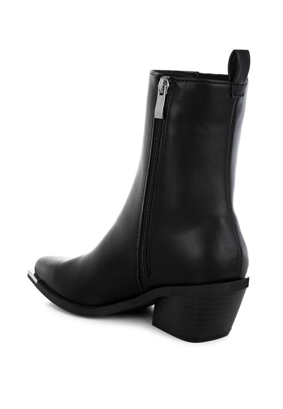 Jeffers High Ankle Black Chelsea Boots - Tigbul's Variety Fashion Shop