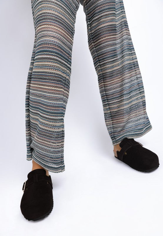 Ratiha Buckle Accent Slip-On Footbed Mules - Tigbul's Variety Fashion Shop