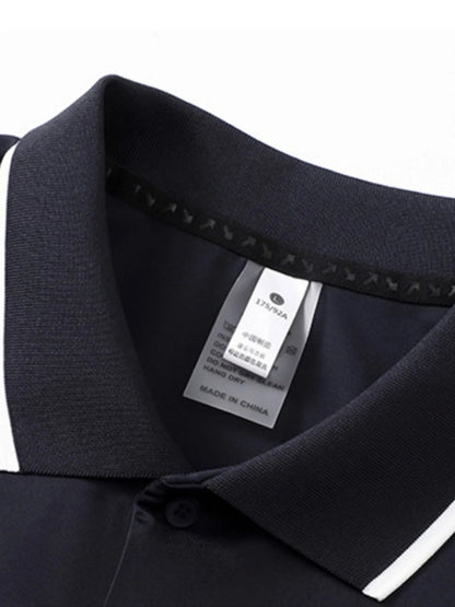 Men's Button Detail Short Sleeve Polo Shirt Size M up to 5XL - Tigbul's Variety Fashion Shop