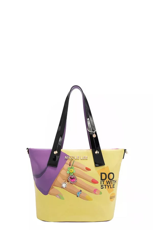 Nicole Lee USA Nail Polish Tote - Tigbul's Variety Fashion Shop