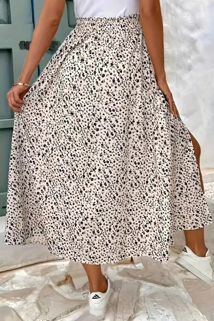 Slit Midi Skirt - Tigbul's Variety Fashion Shop