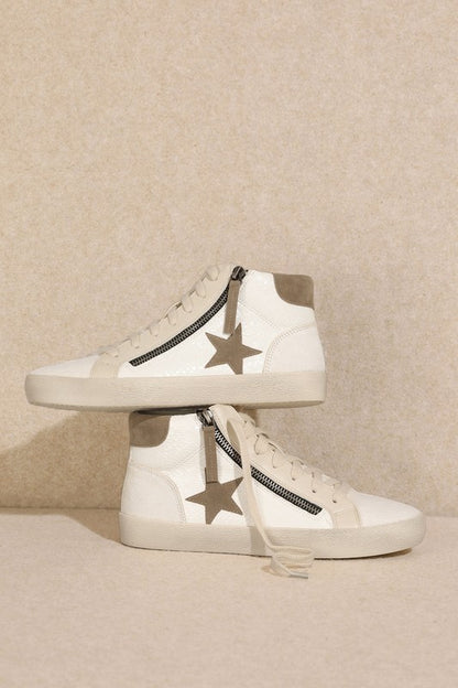 Star, High Top, Sneakers - Tigbul's Variety Fashion Shop