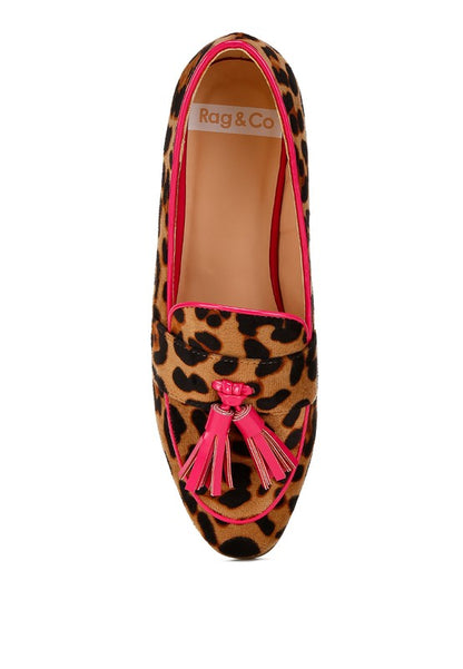 Folklore Micro Suede Tassel Loafers - Tigbul's Variety Fashion Shop