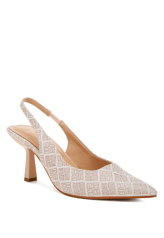 Faina Pointed Toe Kitten Heel Pumps - Tigbul's Variety Fashion Shop