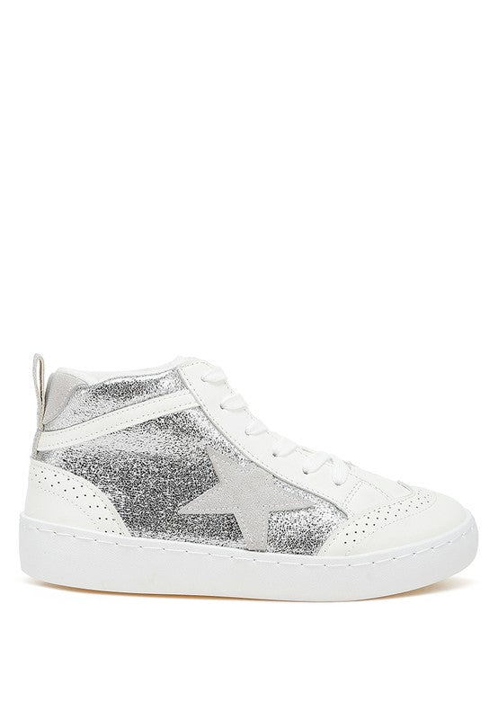 Sonic Star High Ankle Sneakers - Tigbul's Variety Fashion Shop