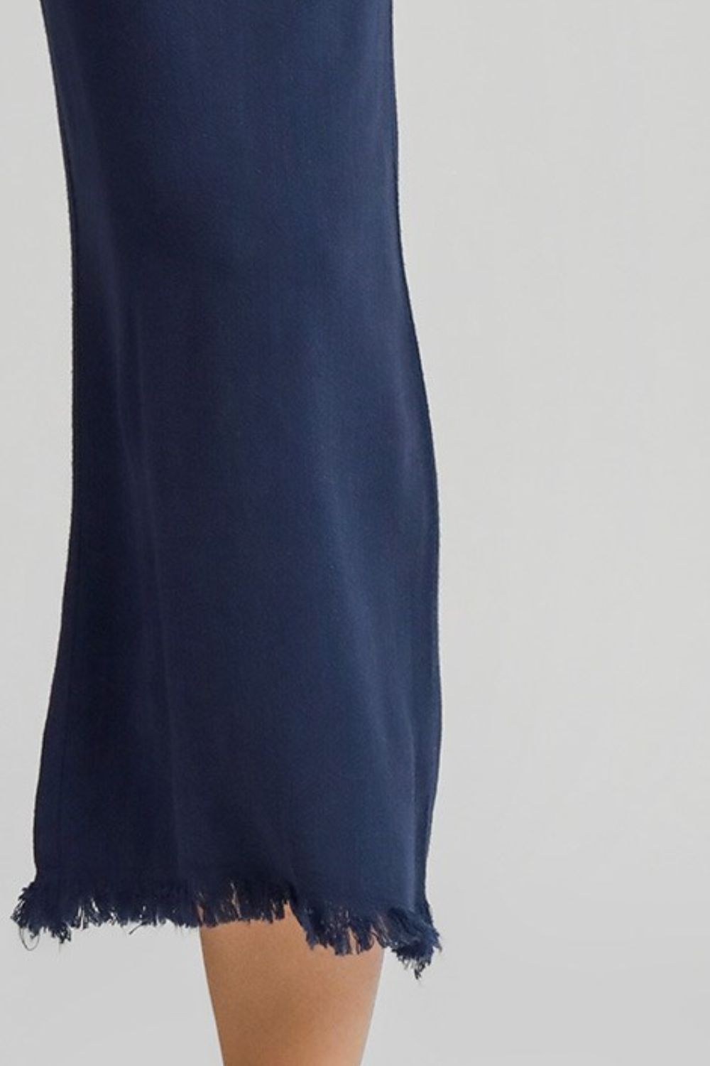 Umgee Full Size Linen Blend Elastic Waistband Wide Leg Pants Plus Size - Tigbul's Variety Fashion Shop