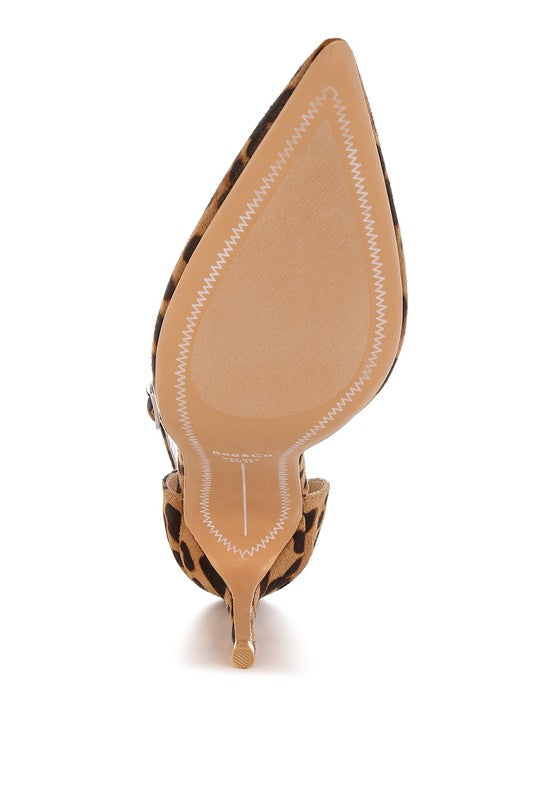 Ushra Microfiber Stiletto Sandals - Tigbul's Variety Fashion Shop