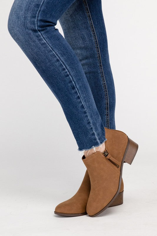 ZAYNE Ankle Booties - Tigbuls Variety Fashion