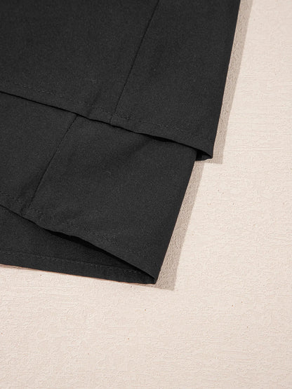 Layered Ruffle Shorts - Tigbul's Variety Fashion Shop