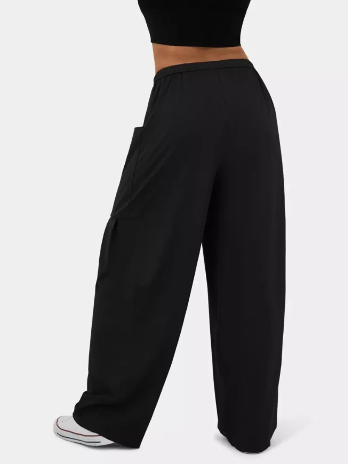 Relaxed Fit Drawstring Pants - Tigbul's Variety Fashion Shop