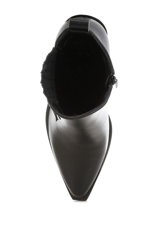 Melt Down Glitter Star Detail Chelsea Boots - Tigbul's Variety Fashion Shop