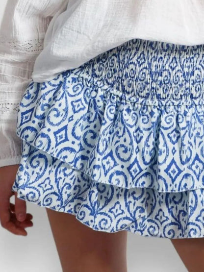 Layered Mini Skirt - Tigbul's Variety Fashion Shop