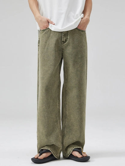 Men's Full Size Wide Leg Jeans Plus Size - Tigbul's Variety Fashion Shop