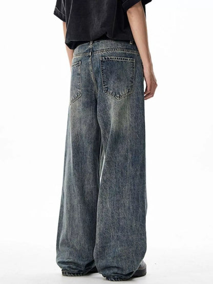 Men's Wide Leg Jeans - Tigbul's Variety Fashion Shop