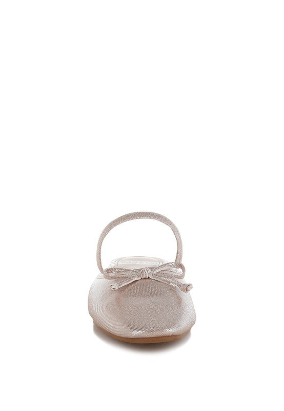 Opalia Glitter Ballet Mules - Tigbul's Variety Fashion Shop