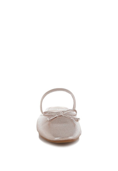 Opalia Glitter Ballet Mules - Tigbul's Variety Fashion Shop