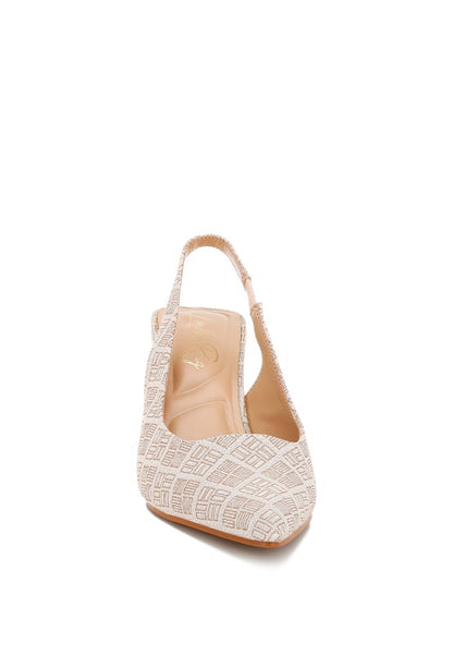 Faina Pointed Toe Kitten Heel Pumps - Tigbul's Variety Fashion Shop