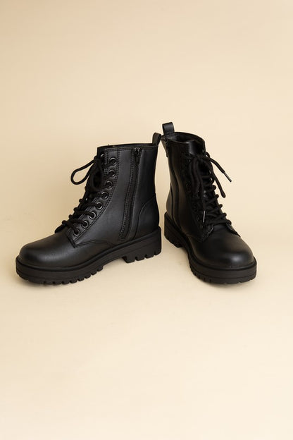 Epsom Lace-Up Boots - Tigbuls Variety Fashion