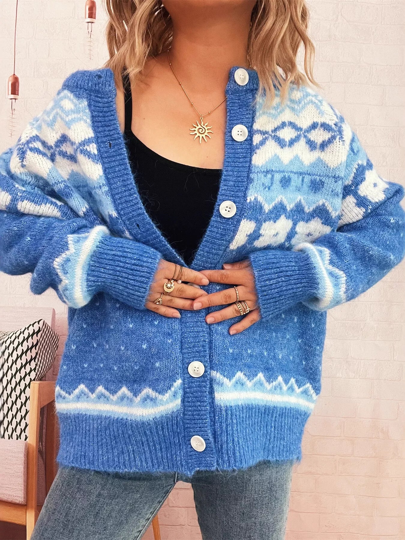 Ribbed Button Down Knit Cardigan - Tigbul's Variety Fashion Shop