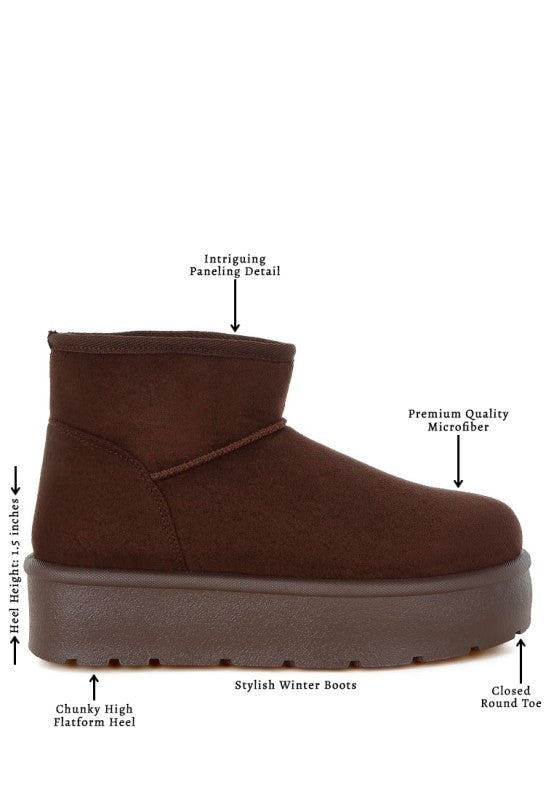 Derta Soft Microfiber Snow Boots - Tigbul's Variety Fashion Shop