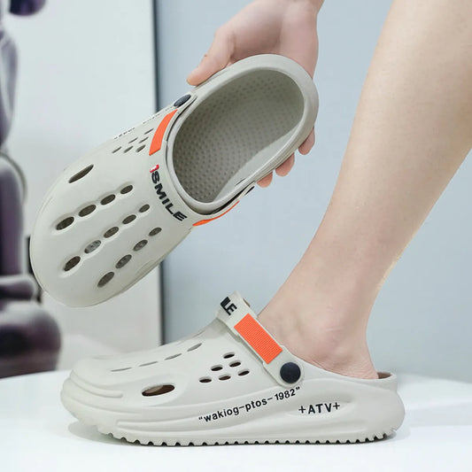 Men's Comfort Sandals with Ventilation Holes - Tigbul's Variety Fashion Shop