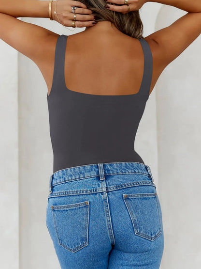 Solid Color Wide Strap Cami - Tigbul's Variety Fashion Shop