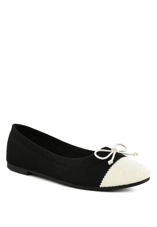 Rosario Two Tone Ballerinas - Tigbul's Variety Fashion Shop