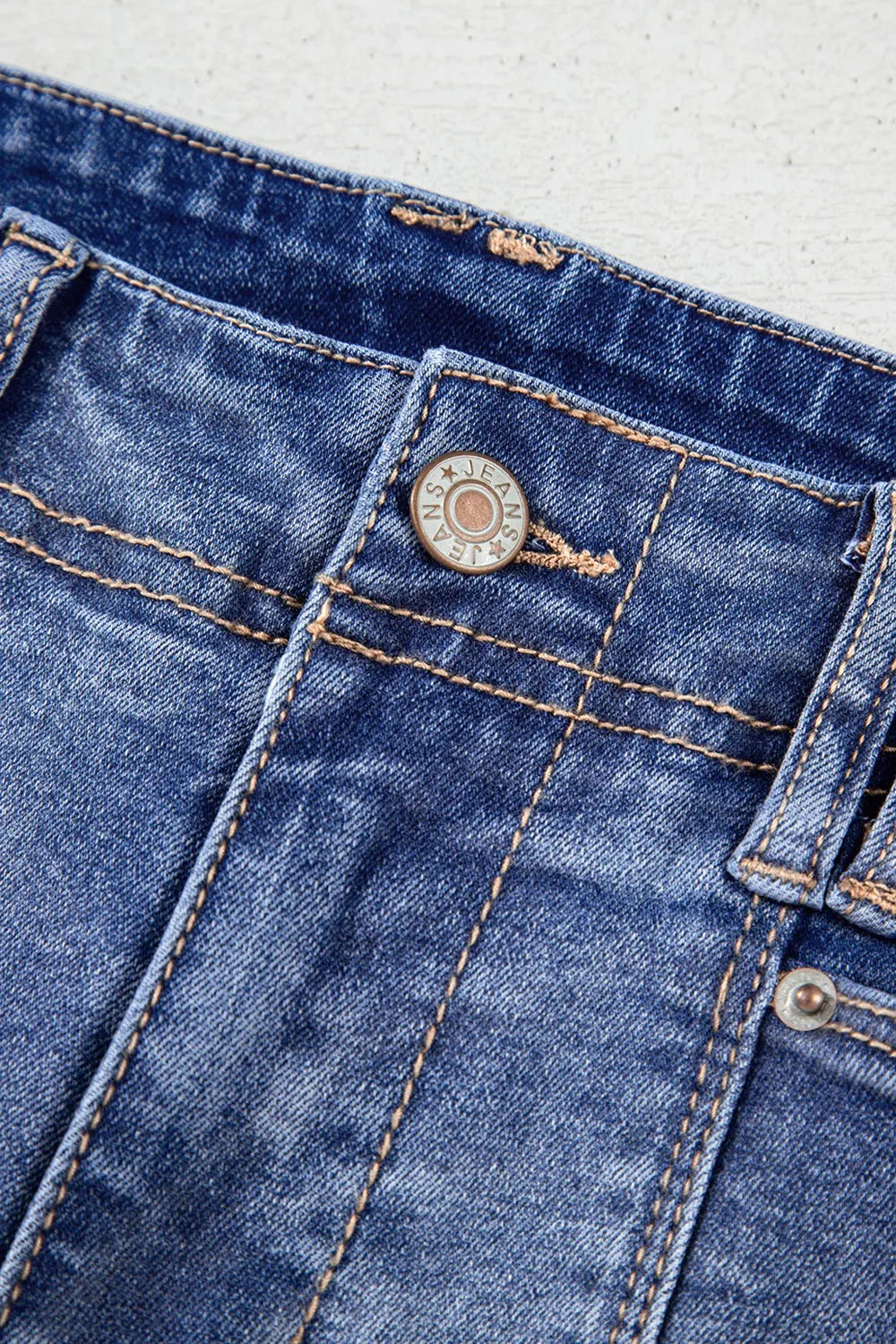High-Waisted Wide-Leg Vintage Wash Jeans - Tigbul's Variety Fashion Shop