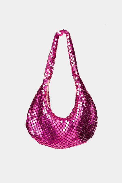 Fame Sequin Disc Handbag - Tigbul's Variety Fashion Shop